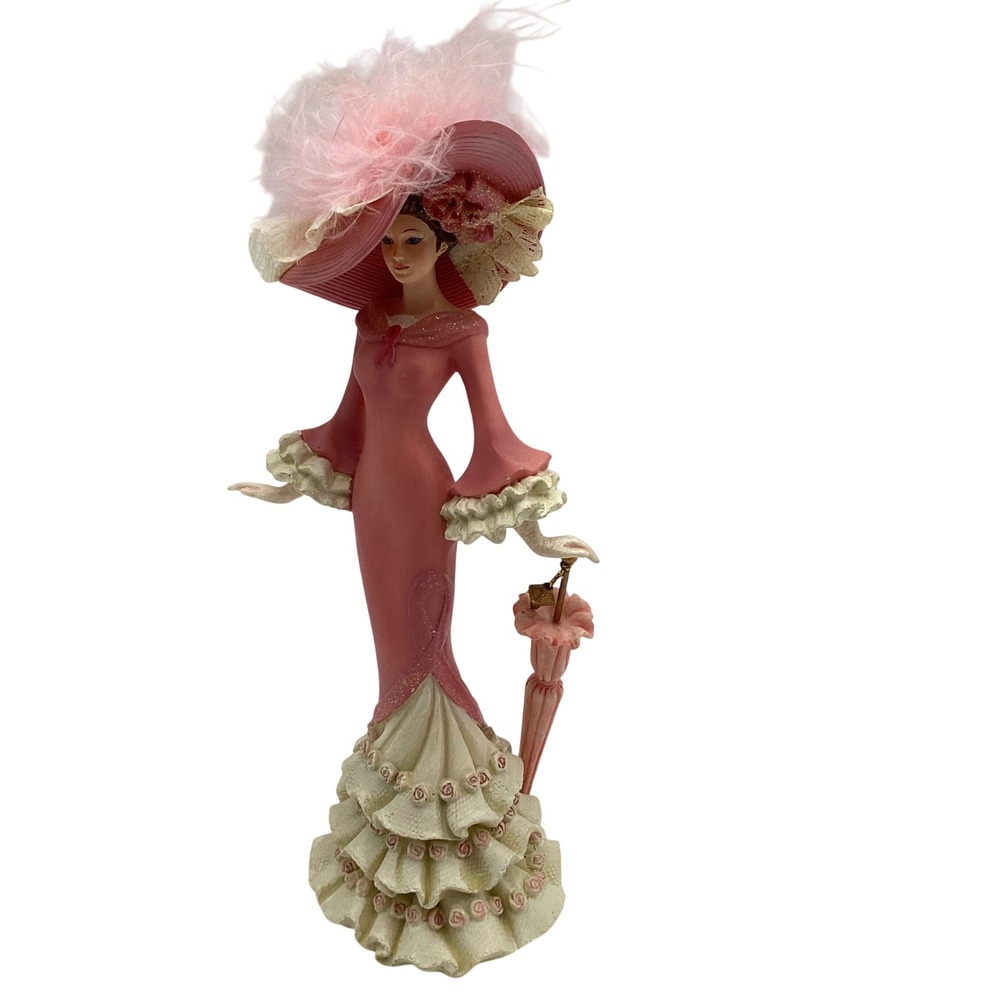 Thomas Kinkade A Vision of Hope Figurine PinkRibbon Breast Cancer Awareness 2007